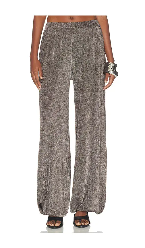 SEROYA Esmerelda Metallic Knit Pant | Image 1 SEROYA Esmerelda Metallic Knit Pant | Image 1