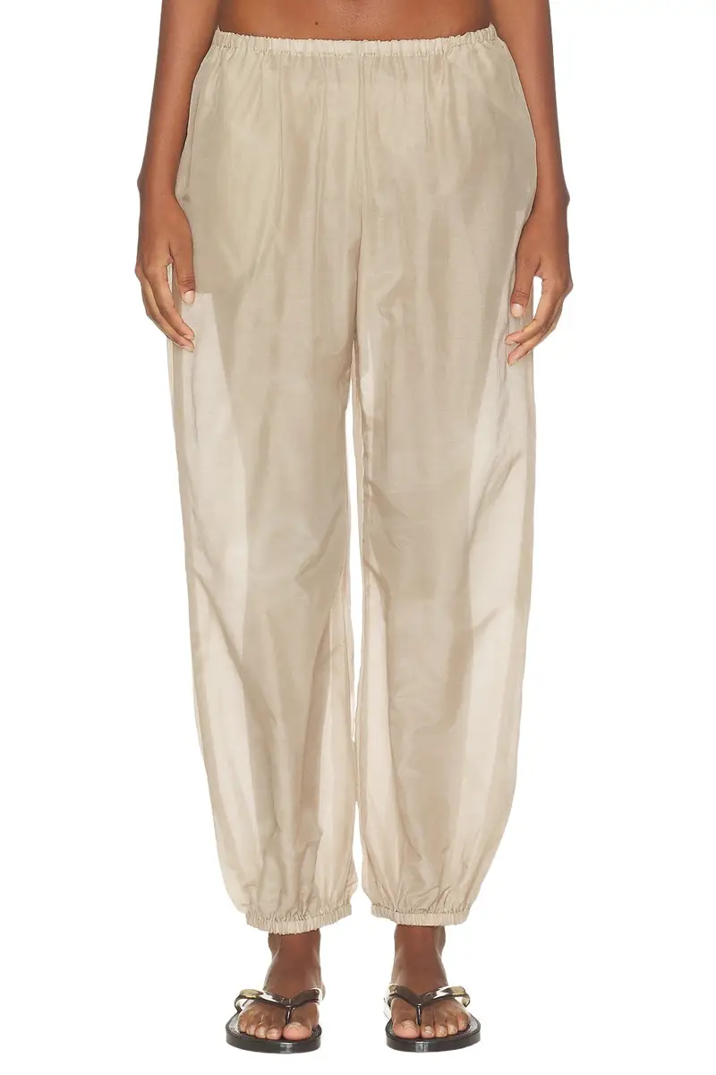 The Silk Cotton Sheer Balloon Pant