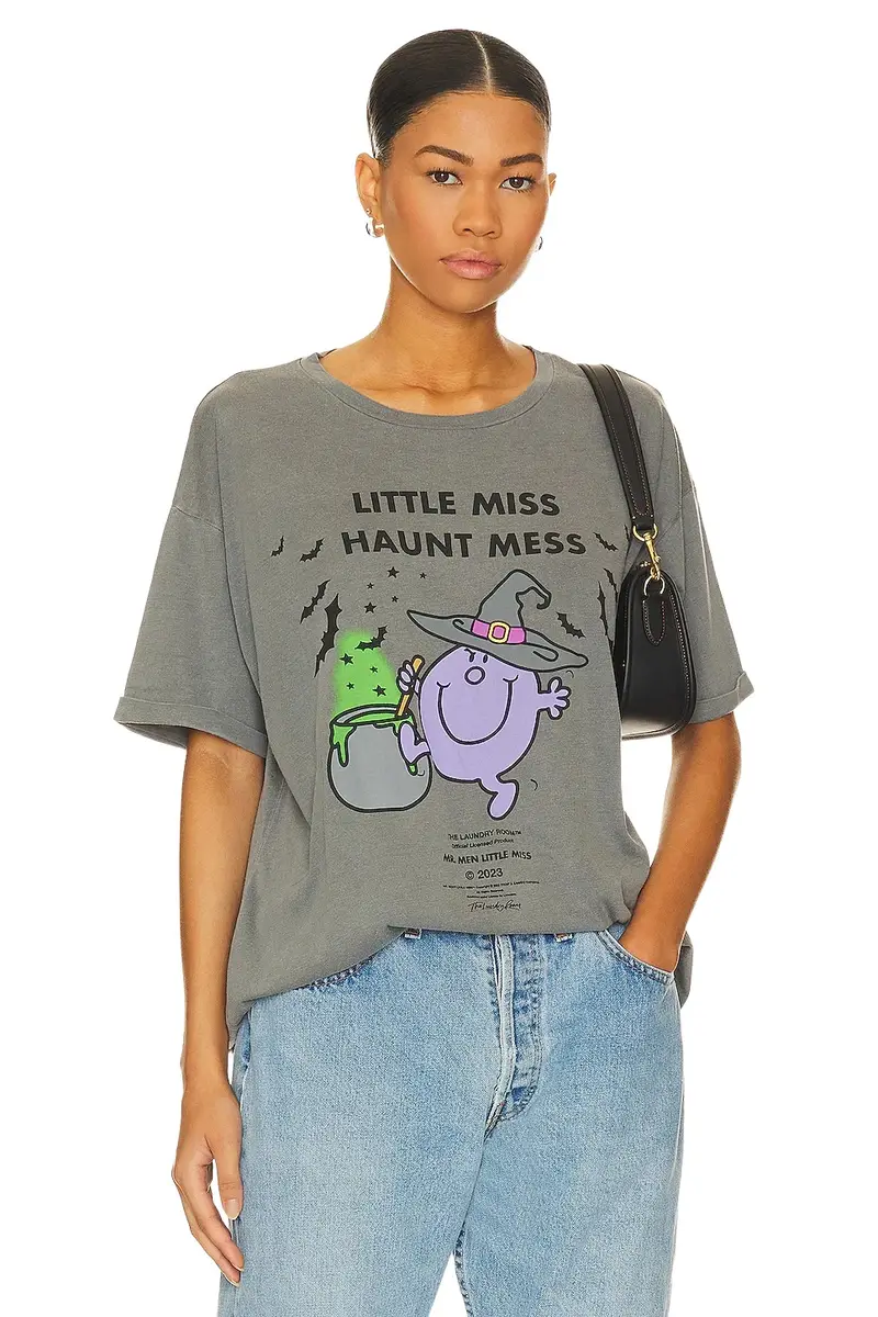 Little Miss Haunt Mess Oversized Tee