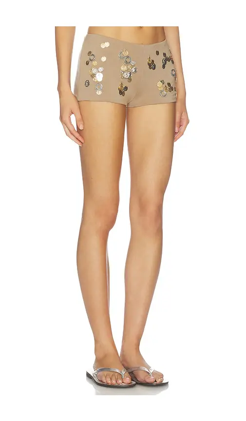 Jaded London Coin Trim Hot Pant | Thumbnail 2 Jaded London Coin Trim Hot Pant | Thumbnail 2