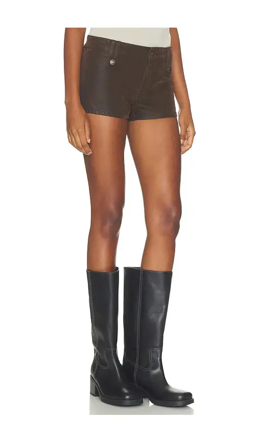 Free People Vagabond Suede Short | Thumbnail 2 Free People Vagabond Suede Short | Thumbnail 2