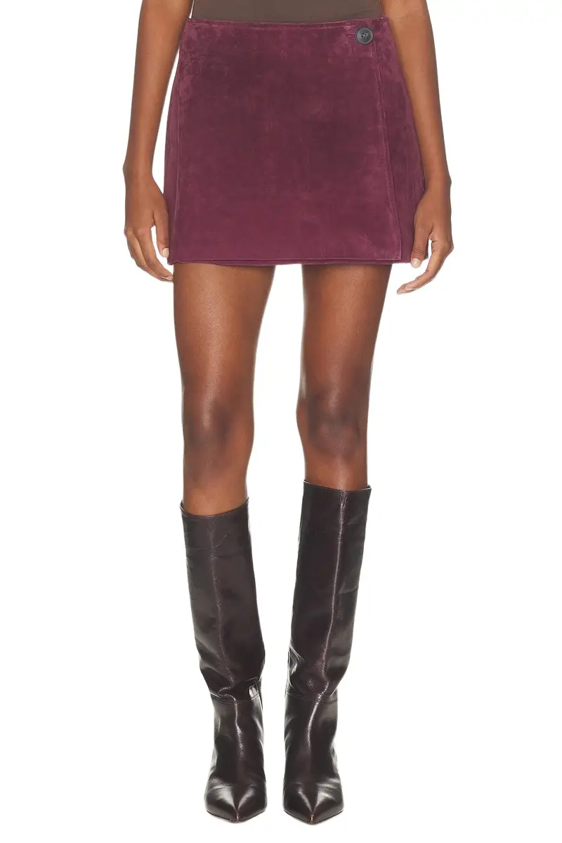 Suede Skirt Suede Skirt