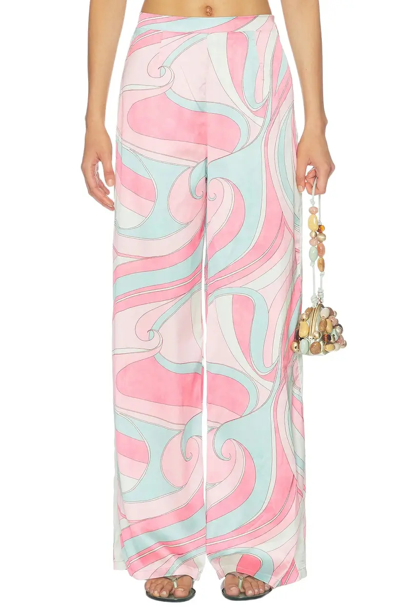 Runaway The Label Milani Relaxed Satin Pant