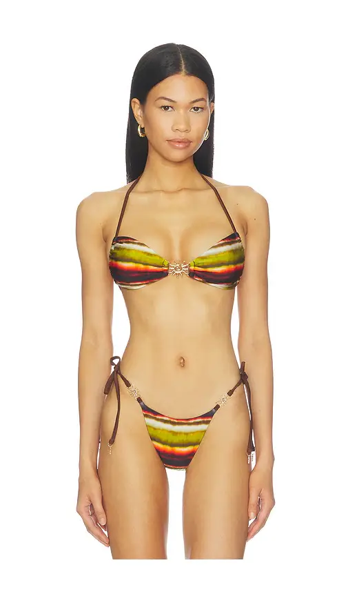 Palma Halter Ruched Bikini Top Palma Halter Ruched Bikini Top