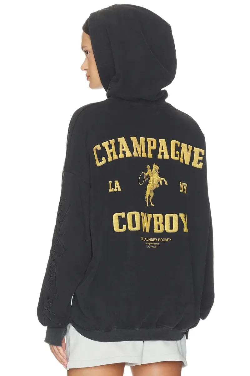 Champagne Cowboy Hideout Hoodie