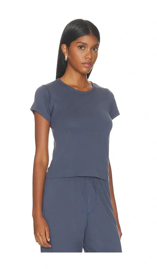 ÉTERNE Cotton Short Sleeve Baby Tee | Thumbnail 2