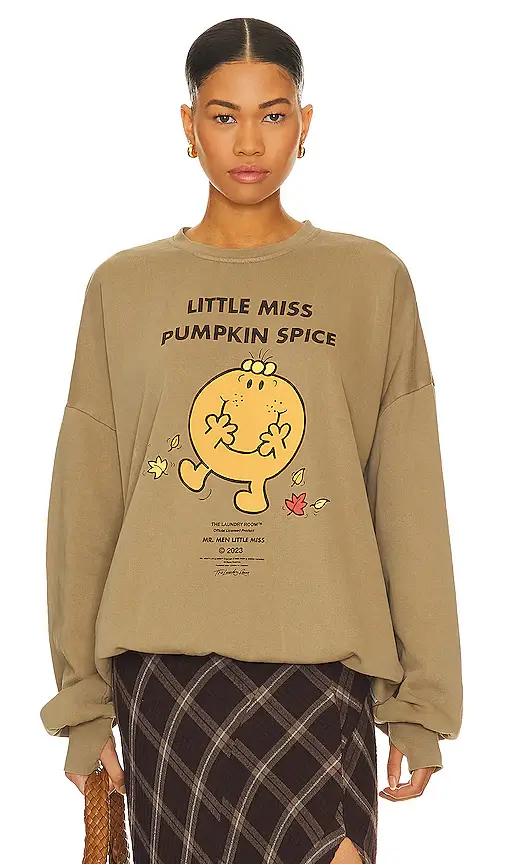 The Laundry Room Little Miss Pumpkin Spice Jumper | Image 1 The Laundry Room Little Miss Pumpkin Spice Jumper | Image 1