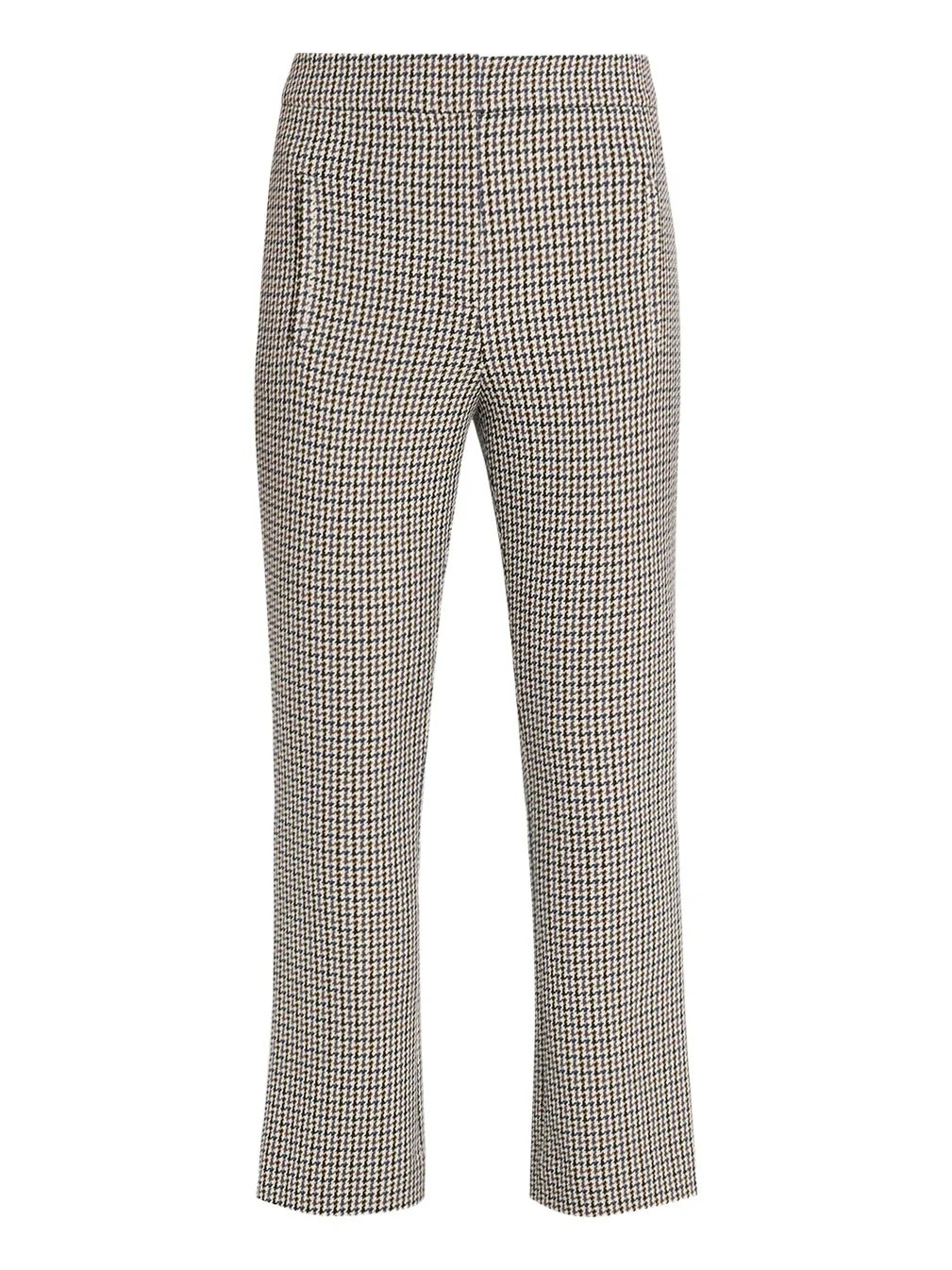 Veronica Beard Arte Check Plaid Kick-Flare Pants