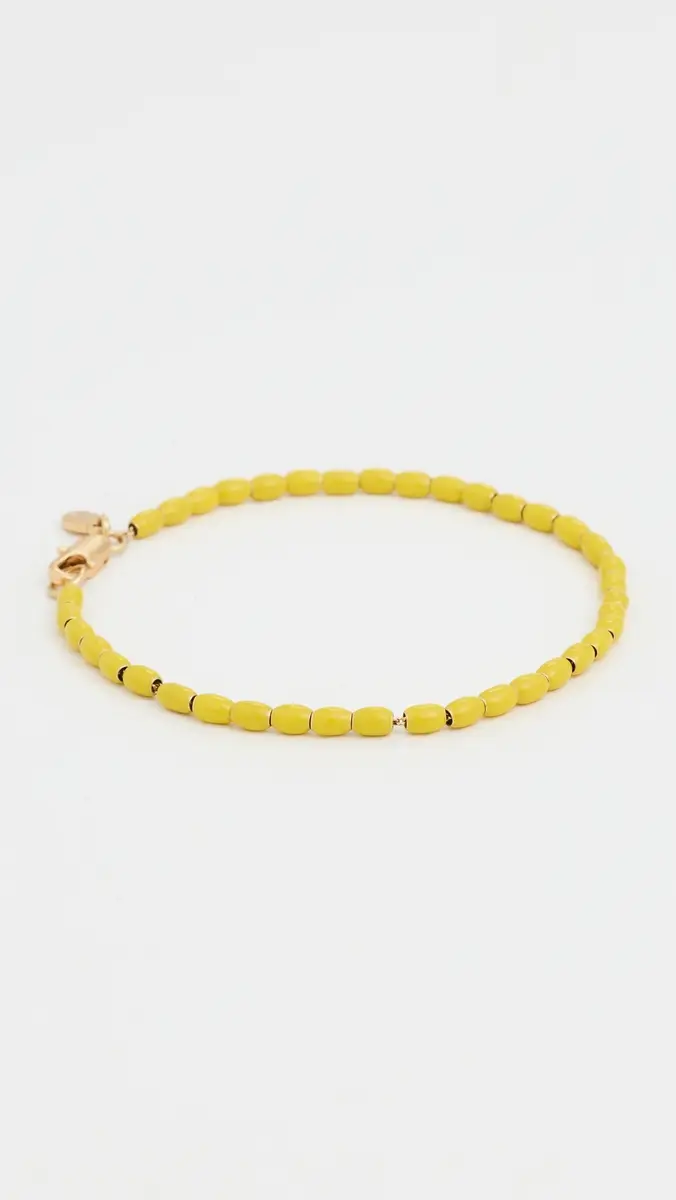 Clare V. Clare V. Enamel Barrell Chain Bracelet | Thumbnail 2 Clare V. Clare V. Enamel Barrell Chain Bracelet | Thumbnail 2