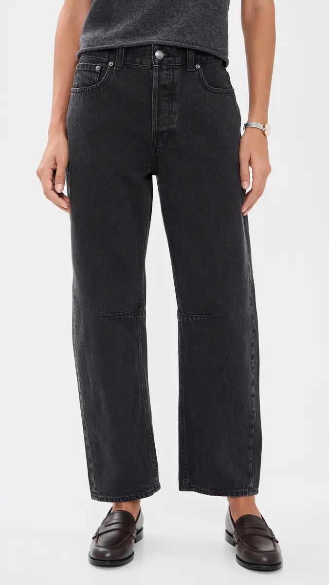 Madewell The Darted Barrel-Leg Jeans | Thumbnail 2