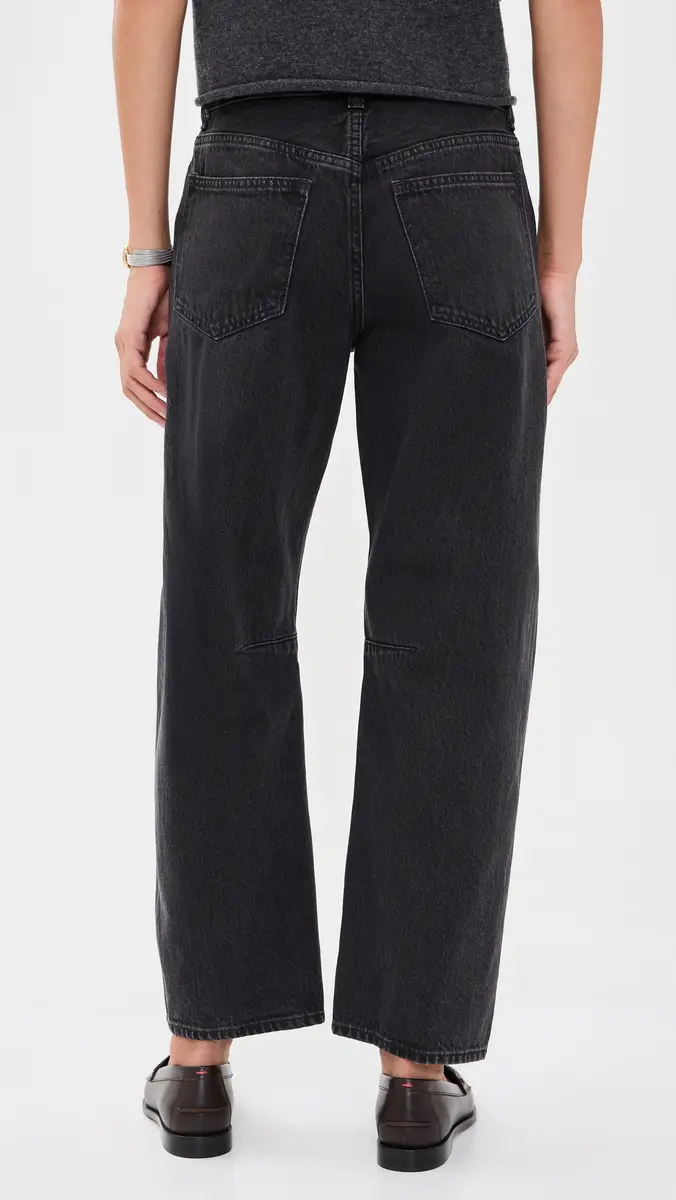 Madewell The Darted Barrel-Leg Jeans | Thumbnail 3