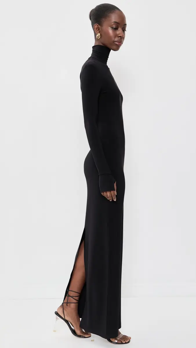 Norma Kamali Turtle Maxi Dress | Thumbnail 5 Norma Kamali Turtle Maxi Dress | Thumbnail 5