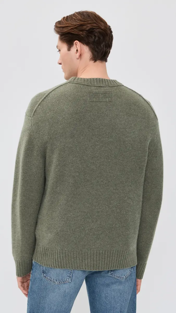 Frame Cashmere Crew Neck Sweater | Thumbnail 3 Frame Cashmere Crew Neck Sweater | Thumbnail 3