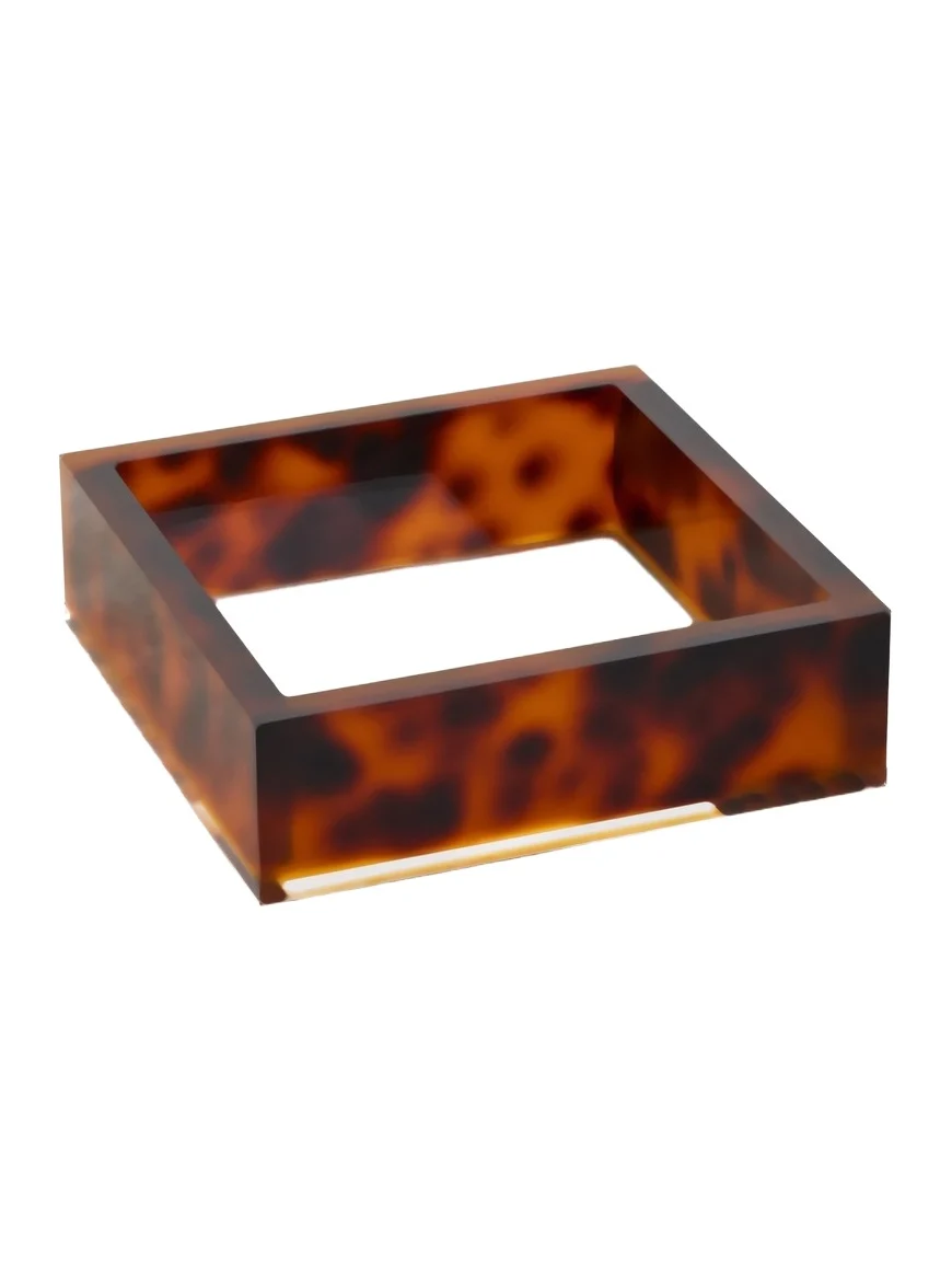 Tizo Design Lucite Tortoise Napkin Holder