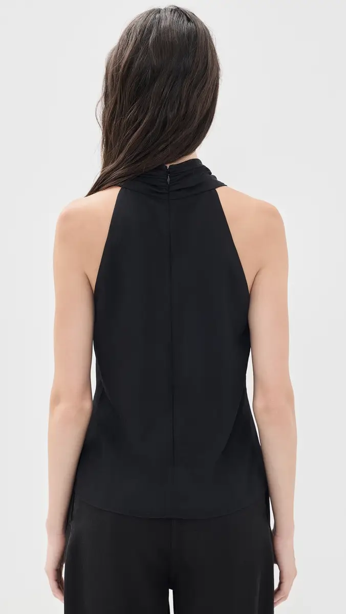 Theory Halter Top Black | Thumbnail 3 Theory Halter Top Black | Thumbnail 3