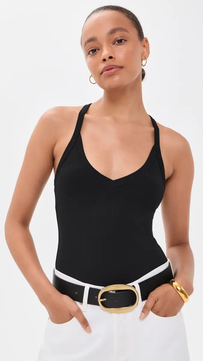 L'Agence Wrenna Racerback Thong Bodysuit | Thumbnail 2 L'Agence Wrenna Racerback Thong Bodysuit | Thumbnail 2