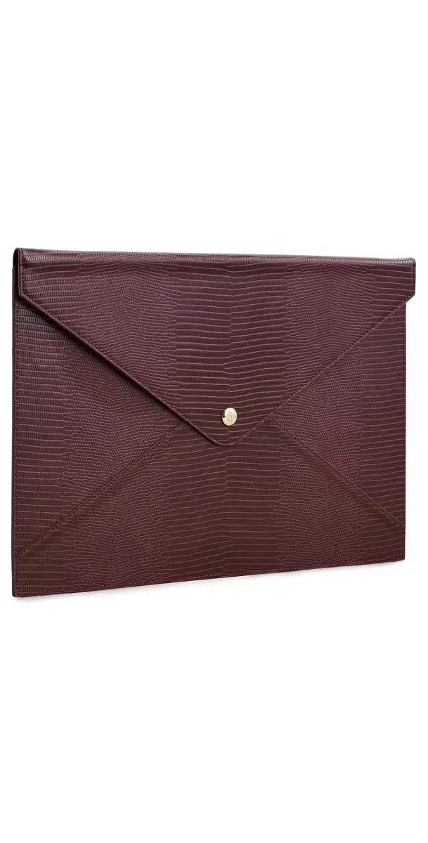Heaven Mayhem Laptop Sleeve Burgundy One Size | Image 1 Heaven Mayhem Laptop Sleeve Burgundy One Size | Image 1