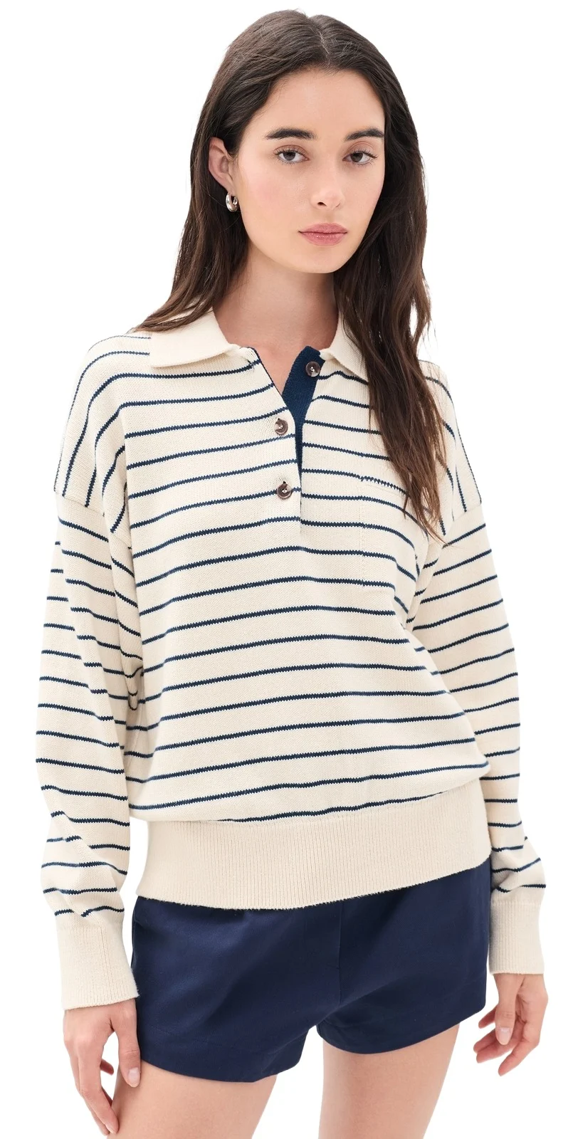 Cotton Striped Polo Cotton Striped Polo