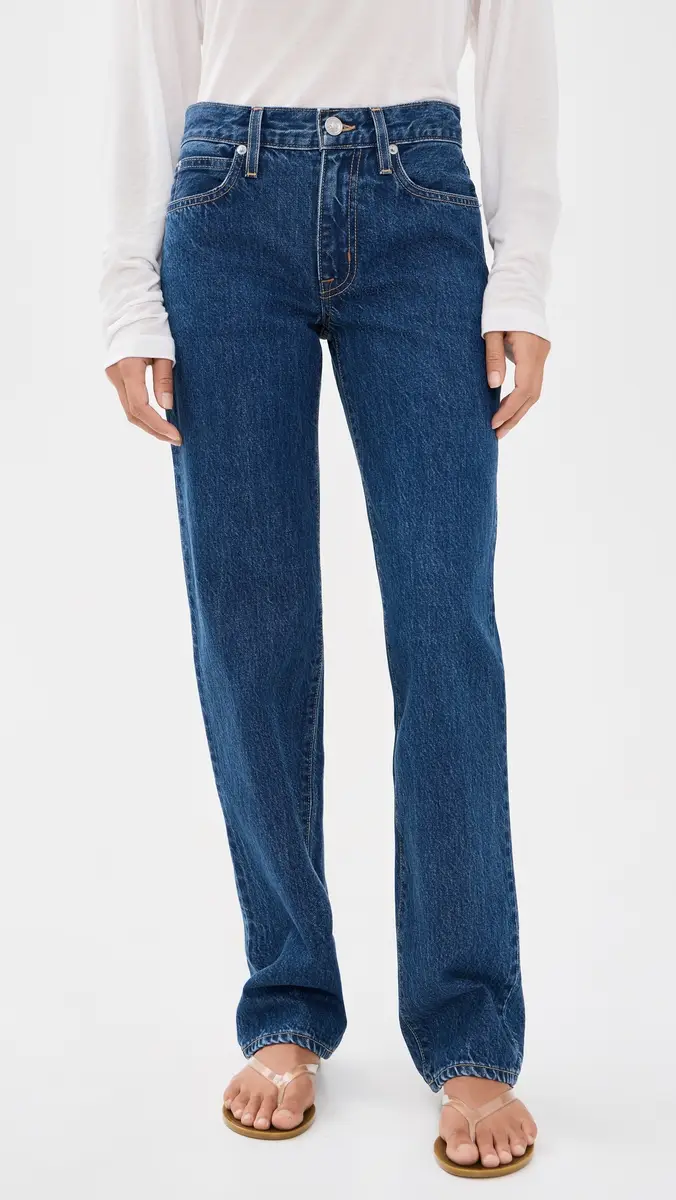SLVRLAKE Chloe Straight Jeans LA Woman | Thumbnail 2