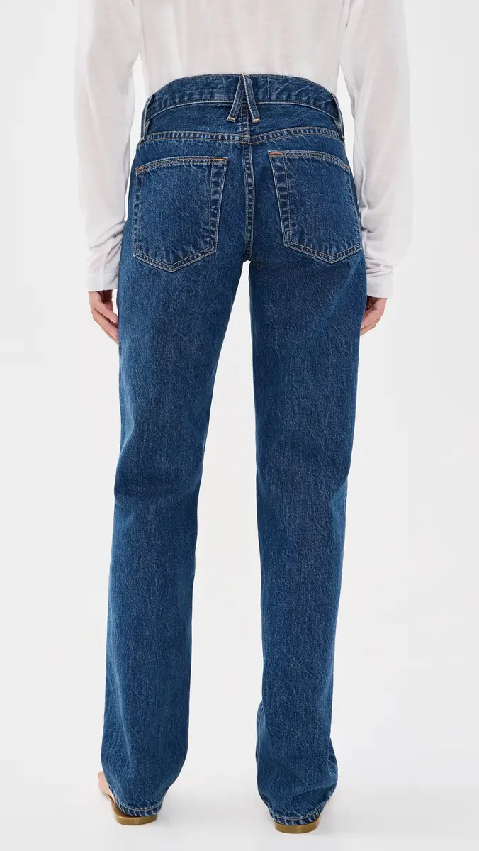 SLVRLAKE Chloe Straight Jeans LA Woman | Thumbnail 3