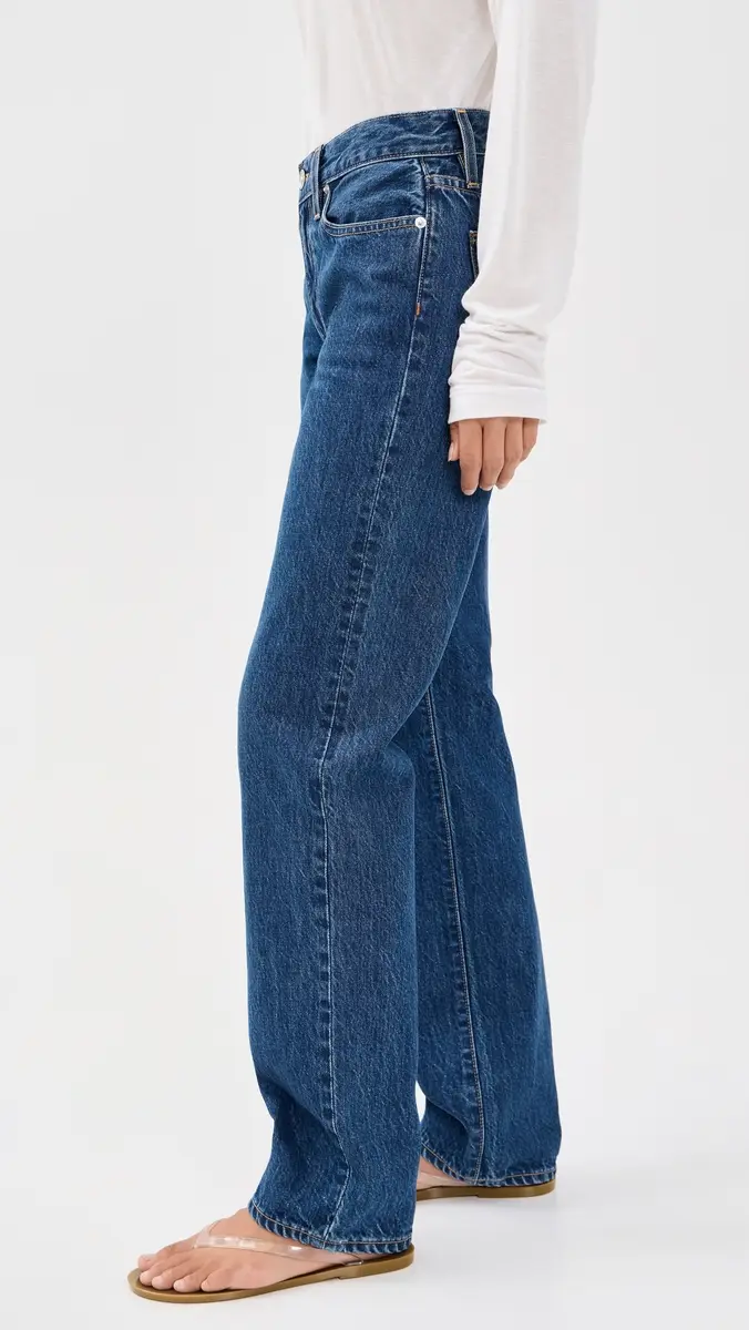 SLVRLAKE Chloe Straight Jeans LA Woman | Thumbnail 4