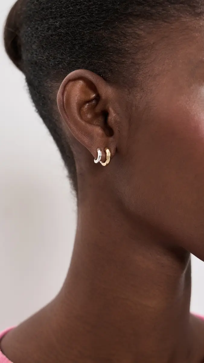 Madewell Sculpted Illusion Earrings | Thumbnail 3