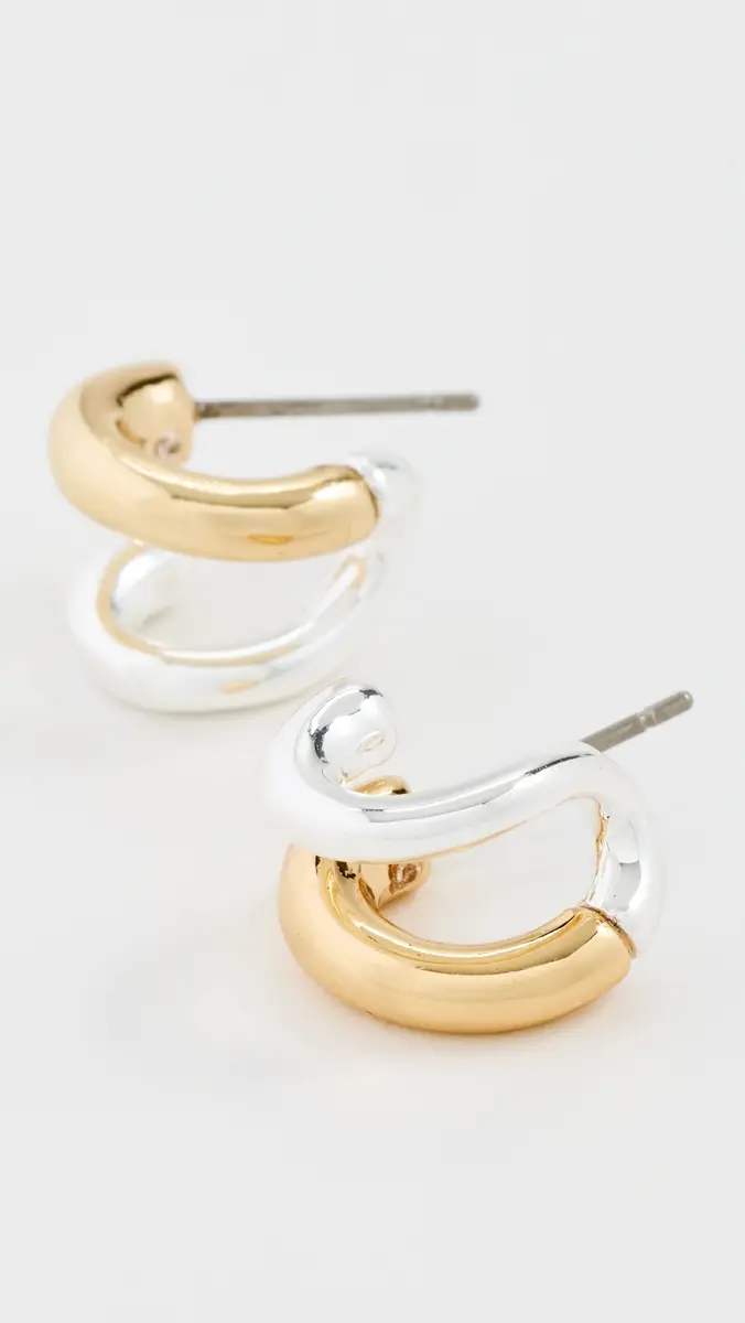 Madewell Sculpted Illusion Earrings | Thumbnail 4