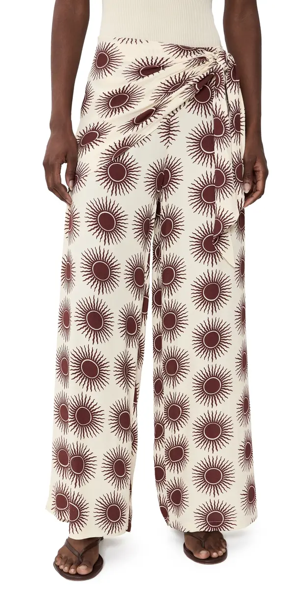 Dress To Scarf Pants