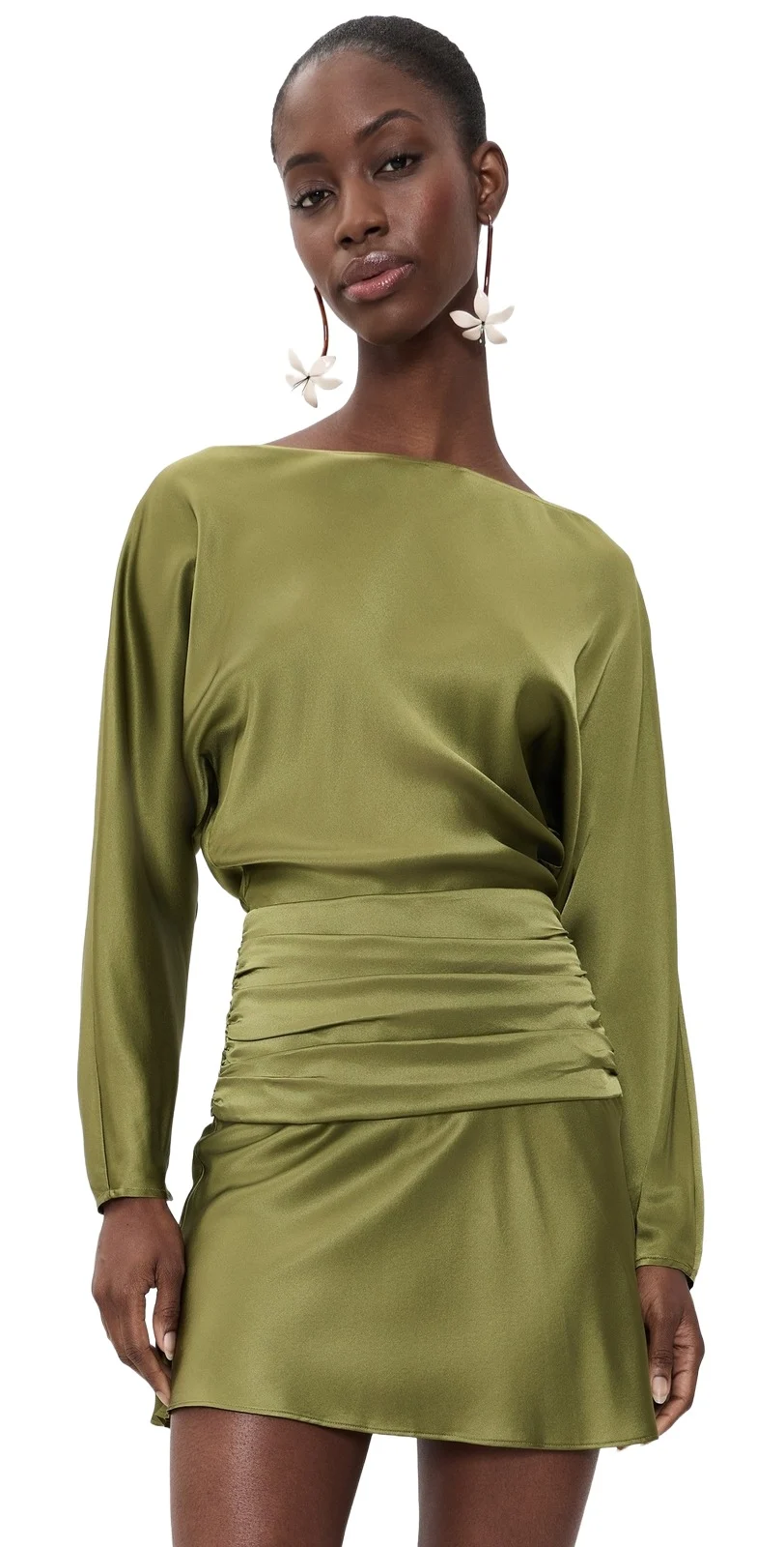 Freda Silk Mini Dress Freda Silk Mini Dress