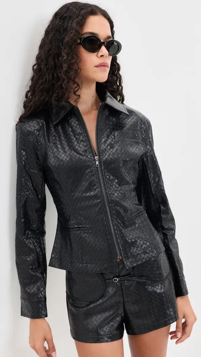 LIONESS Soho Faux Leather Jacket | Thumbnail 2 LIONESS Soho Faux Leather Jacket | Thumbnail 2