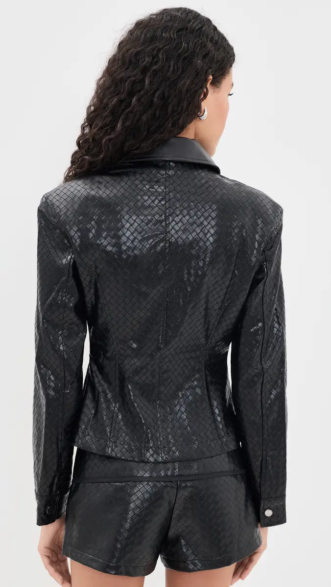 LIONESS Soho Faux Leather Jacket | Thumbnail 3 LIONESS Soho Faux Leather Jacket | Thumbnail 3