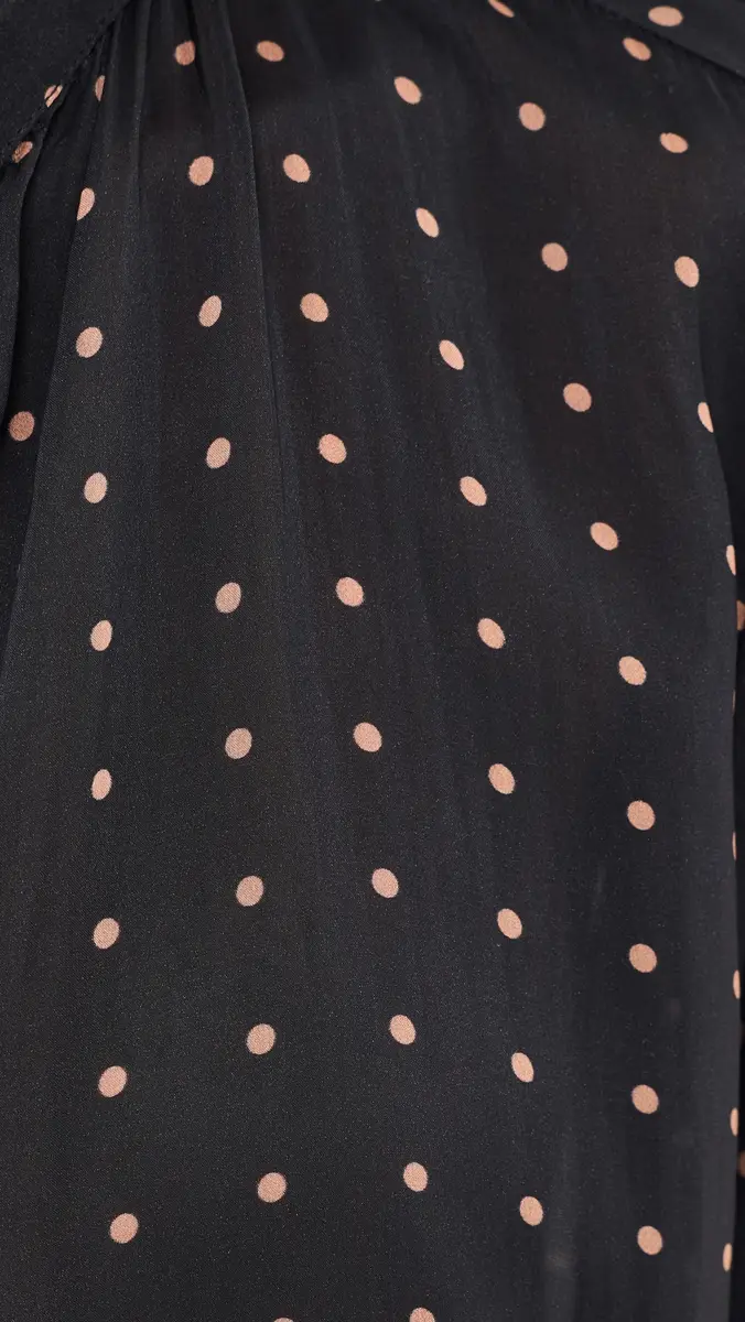 Natalie Martin Collection B Dress Petite Polka Dot Black & Tan | Thumbnail 6 Natalie Martin Collection B Dress Petite Polka Dot Black & Tan | Thumbnail 6