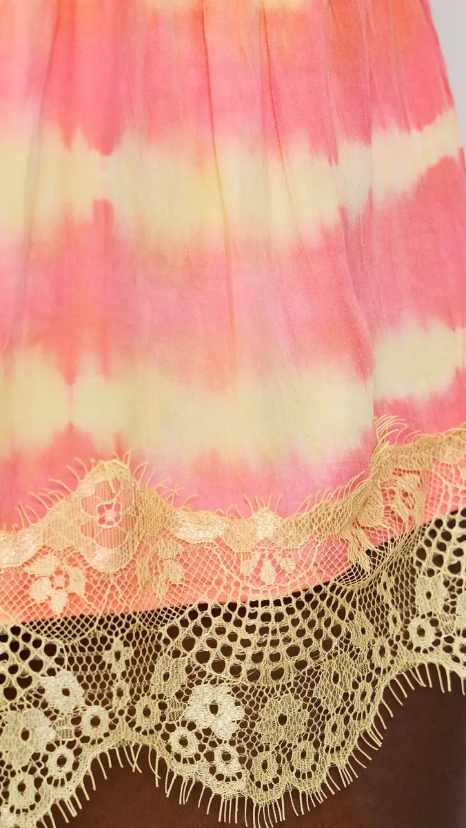 Ciao Ciao Vacation Sunkiss Pink Tie Dye Shorts | Thumbnail 6 Ciao Ciao Vacation Sunkiss Pink Tie Dye Shorts | Thumbnail 6