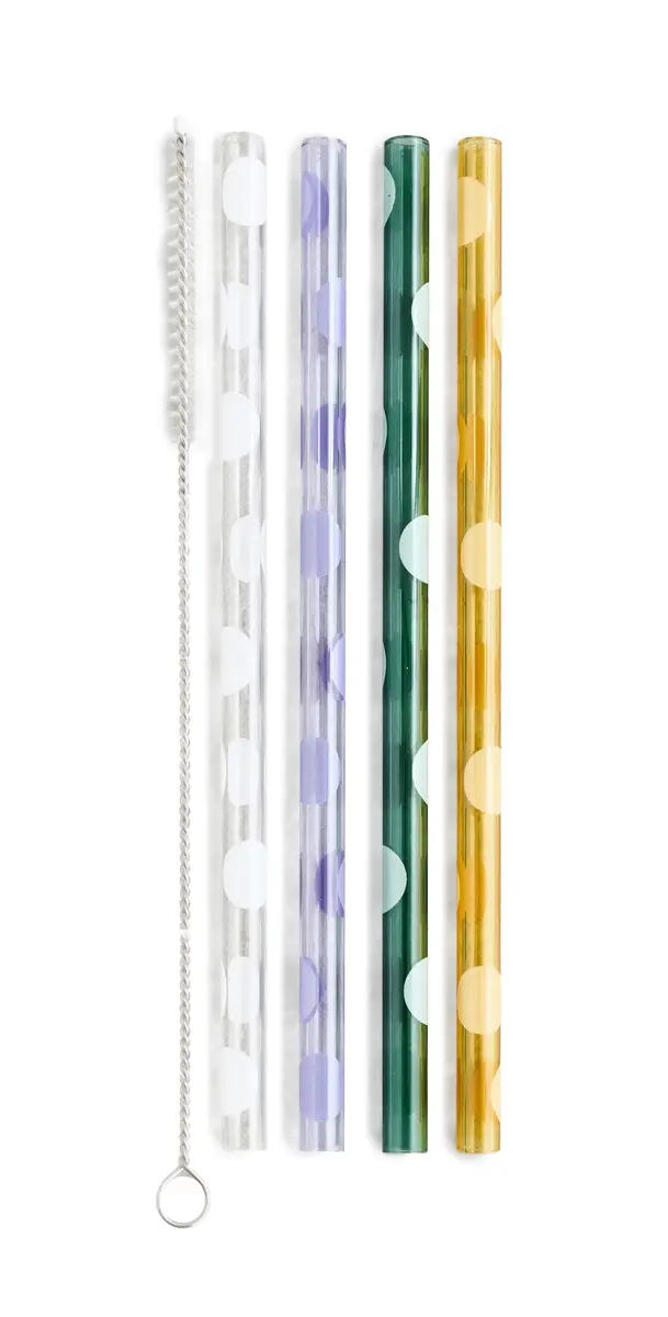 FAZEEK Polka Dot Straws | Image 1 FAZEEK Polka Dot Straws | Image 1