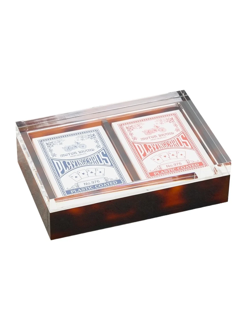 Tizo Design Lucite Tortoise Card Set