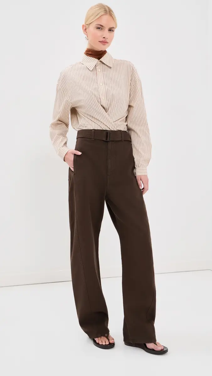 Lemaire Twisted Belted Pants | Thumbnail 5