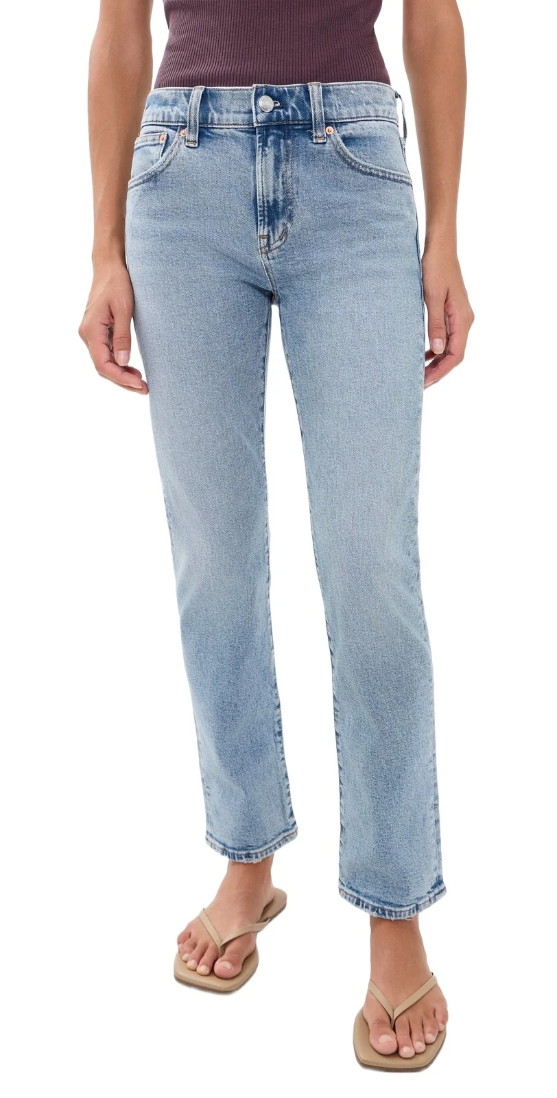 The Jules Slim-Straight Jeans
