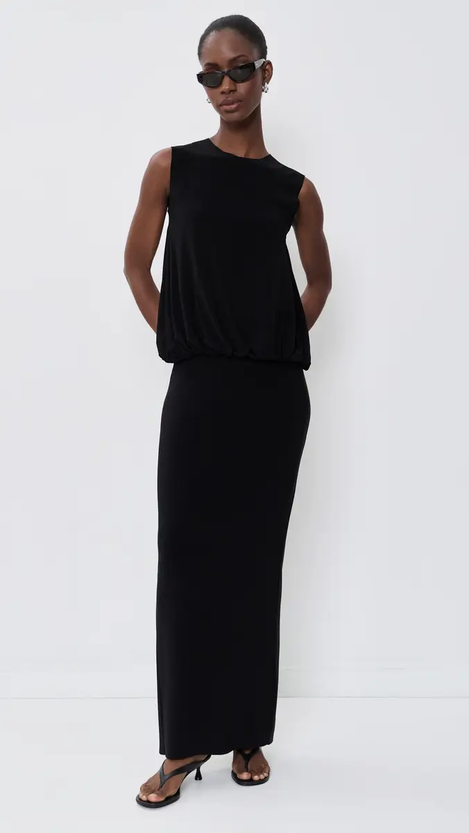 Norma Kamali Babydoll Gown | Thumbnail 2