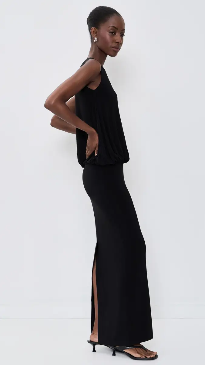 Norma Kamali Babydoll Gown | Thumbnail 4