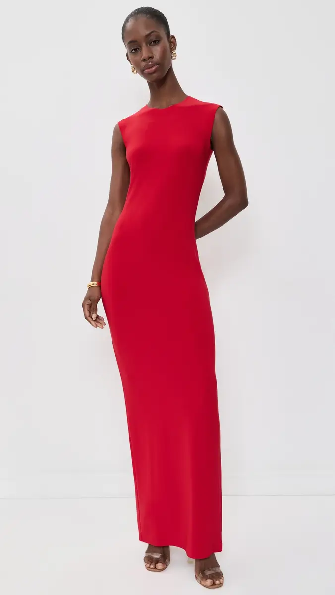 Norma Kamali Sleeveless Maxi Dress | Thumbnail 2 Norma Kamali Sleeveless Maxi Dress | Thumbnail 2