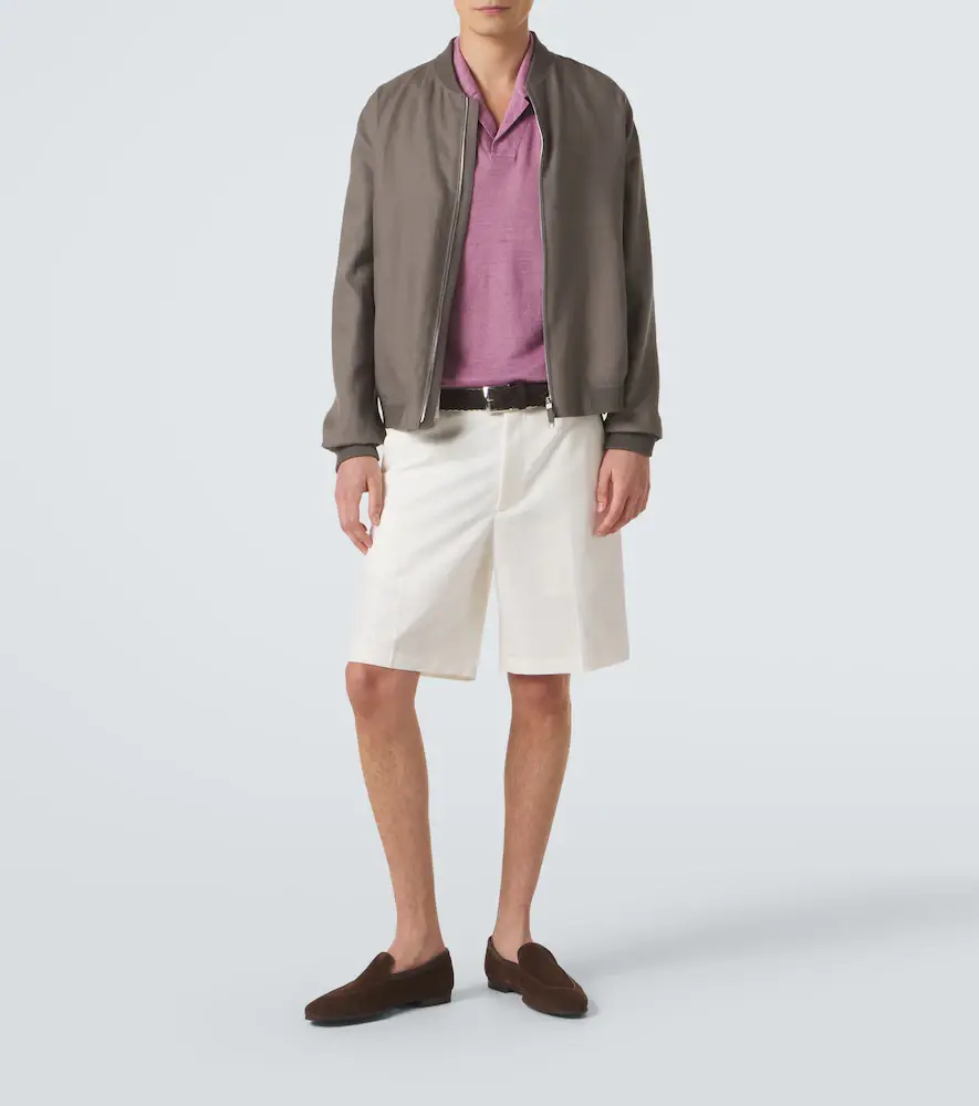 Zegna Linen polo shirt | Thumbnail 7 Zegna Linen polo shirt | Thumbnail 7