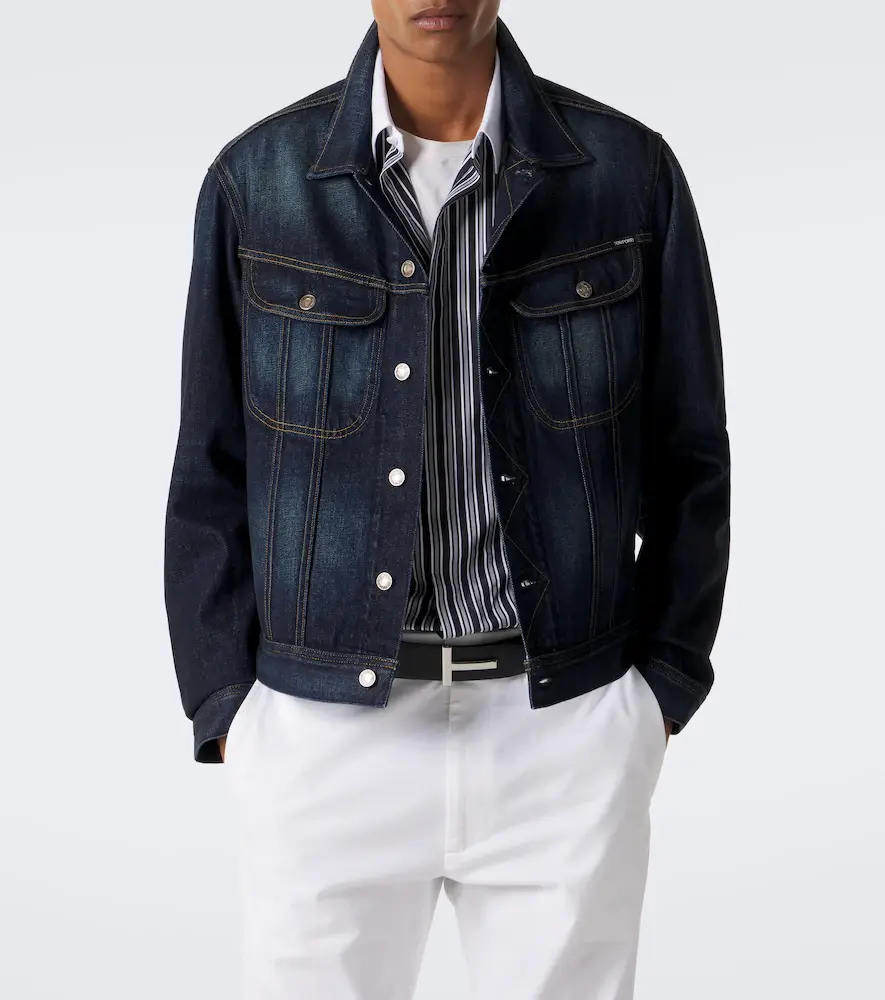 Tom Ford Icon denim jacket | Thumbnail 2 Tom Ford Icon denim jacket | Thumbnail 2