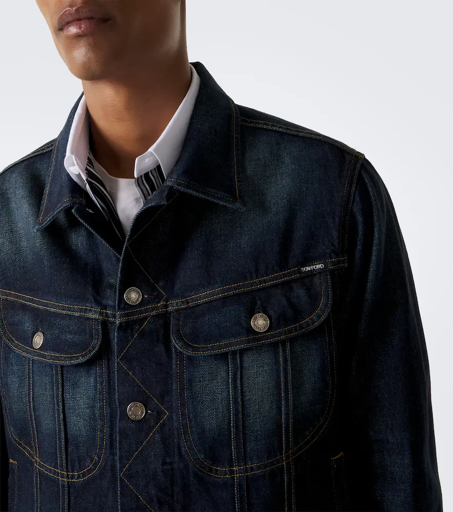 Tom Ford Icon denim jacket | Thumbnail 6 Tom Ford Icon denim jacket | Thumbnail 6