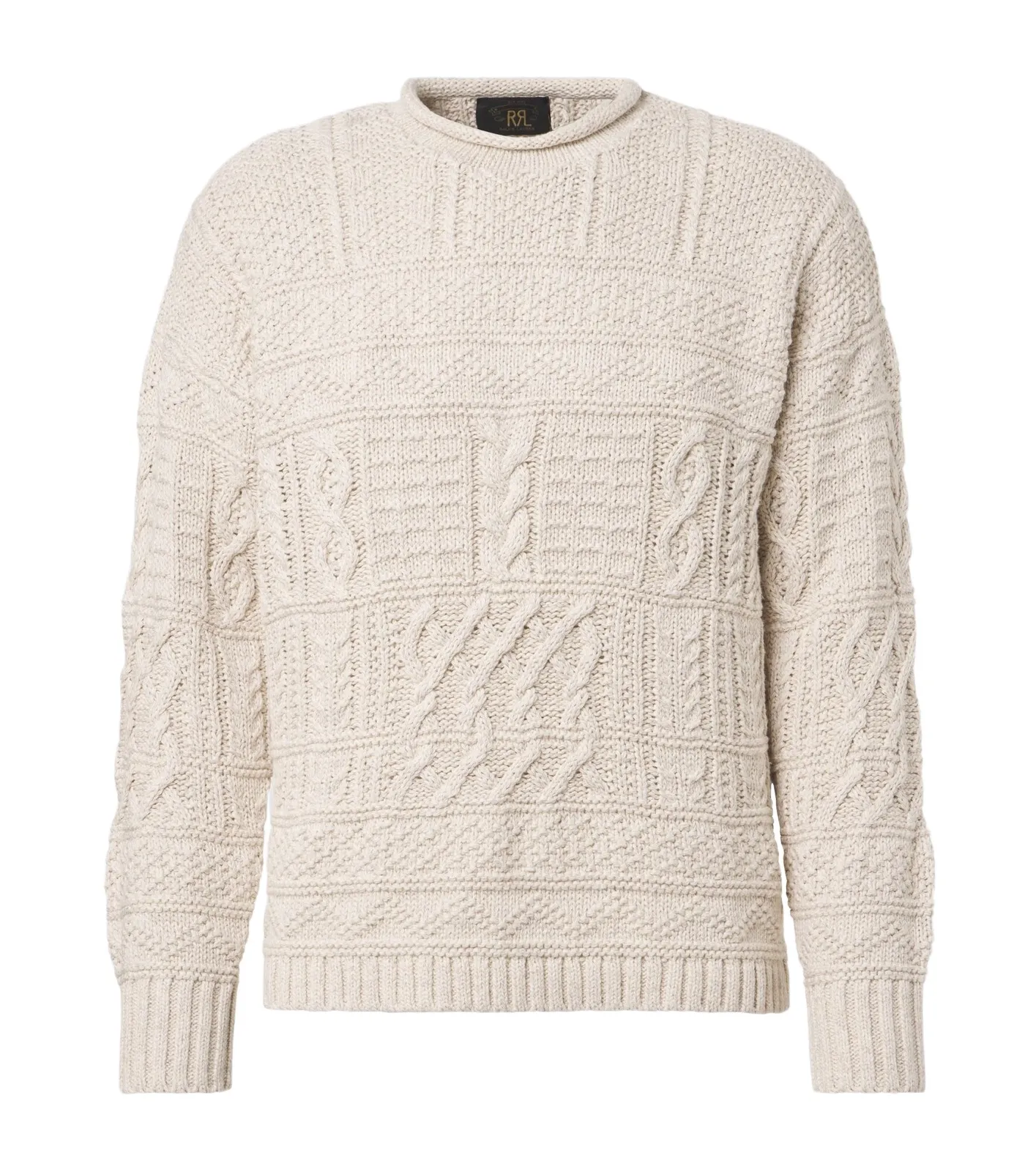 Cotton, linen, and silk sweater Cotton, linen, and silk sweater