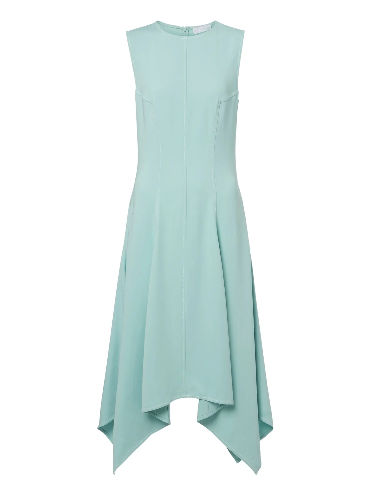 Stella McCartney Draped asymmetric midi dress