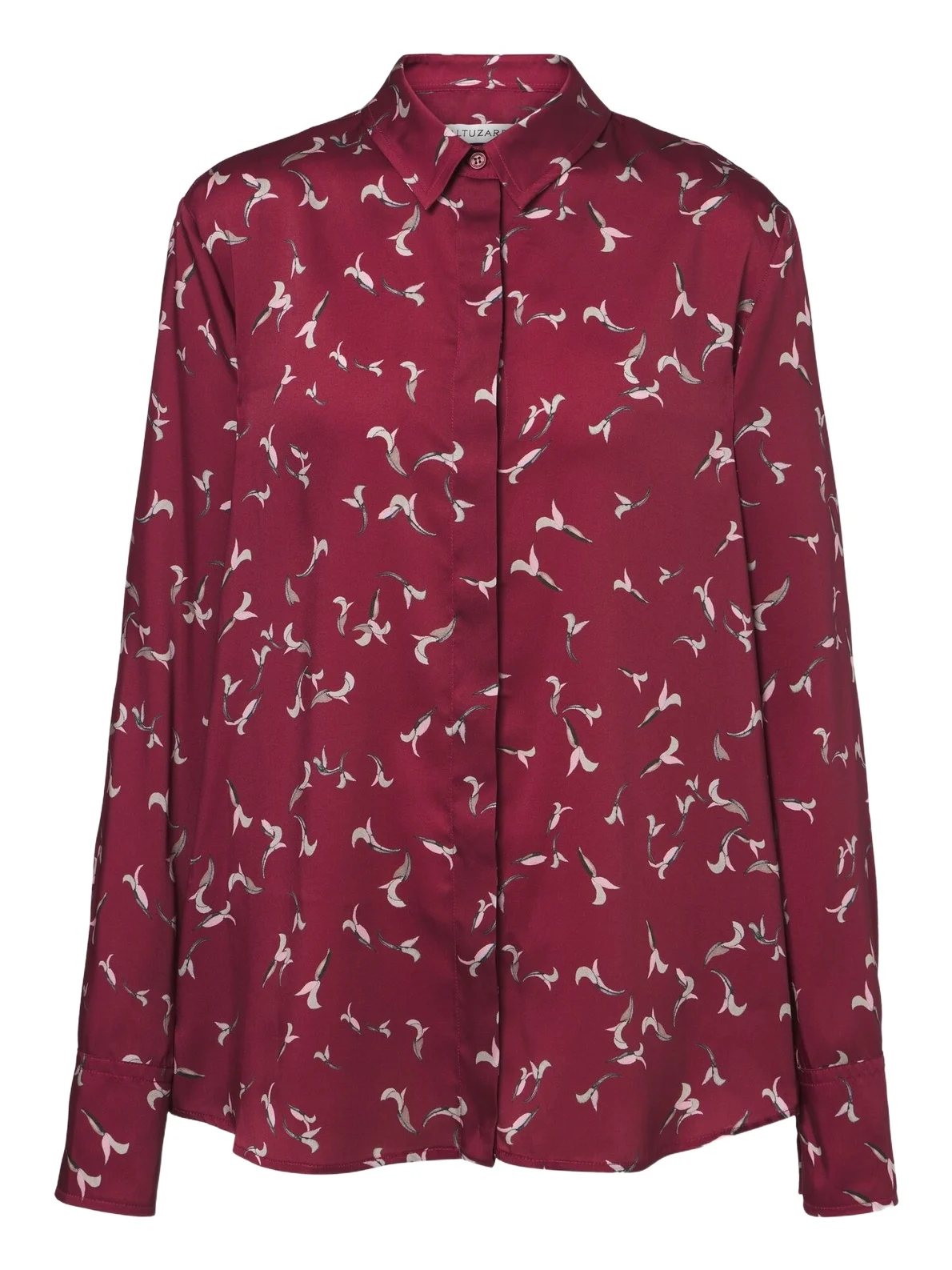 Altuzarra Chika printed satin shirt