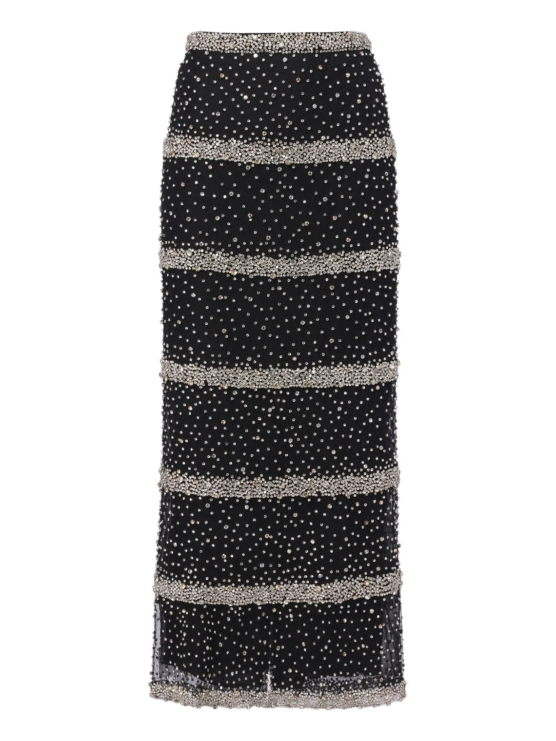 Costarellos Marice crystal-embellished midi skirt