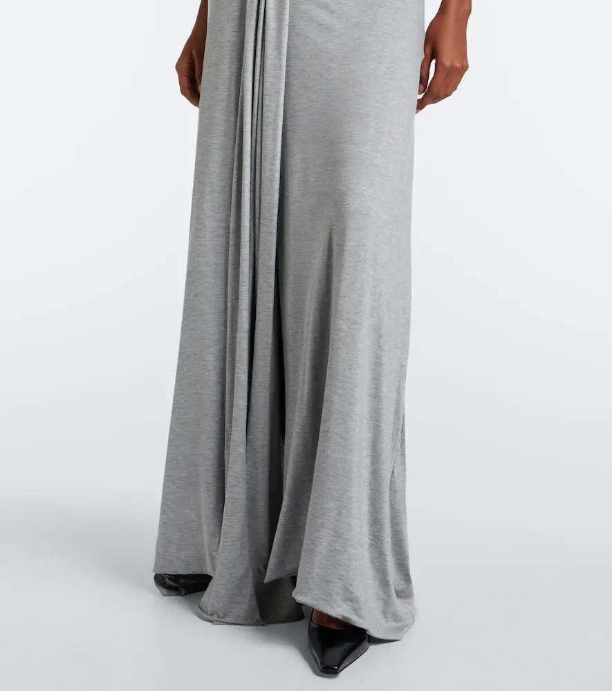David Koma Draped jersey gown | Thumbnail 2 David Koma Draped jersey gown | Thumbnail 2