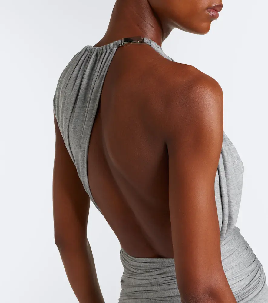 David Koma Draped jersey gown | Thumbnail 6 David Koma Draped jersey gown | Thumbnail 6