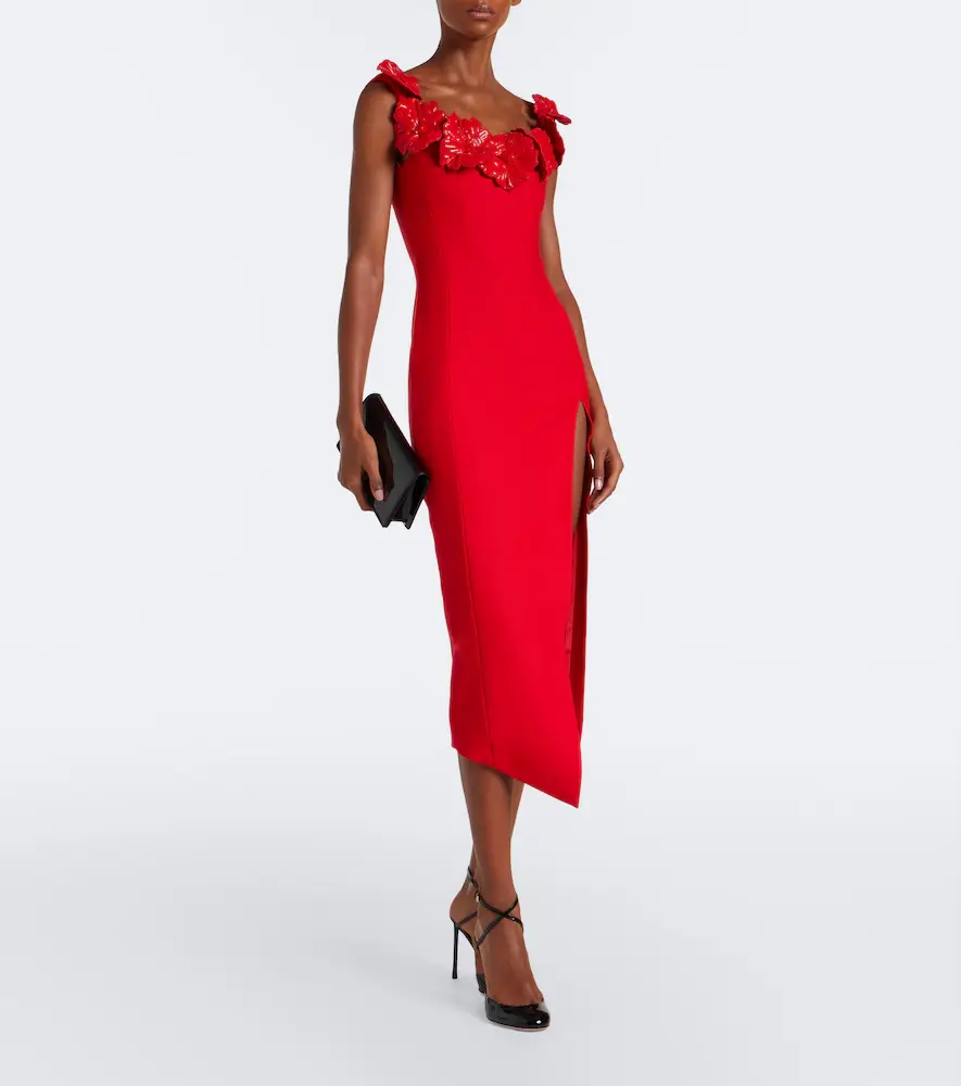David Koma Off-shoulder wool-blend bustier dress | Thumbnail 6 David Koma Off-shoulder wool-blend bustier dress | Thumbnail 6